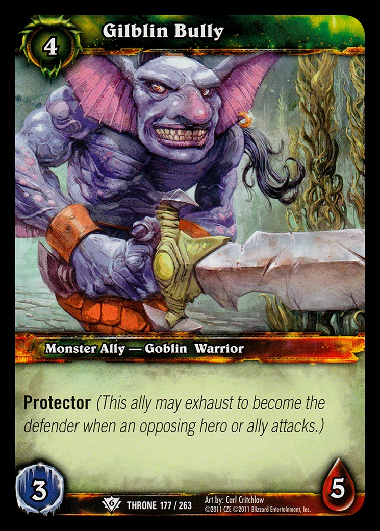 Card scan: Gilblin Bully