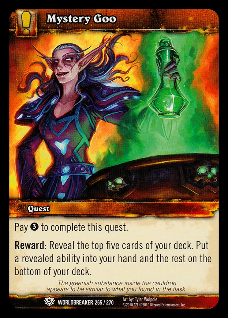 Card scan: Mystery Goo