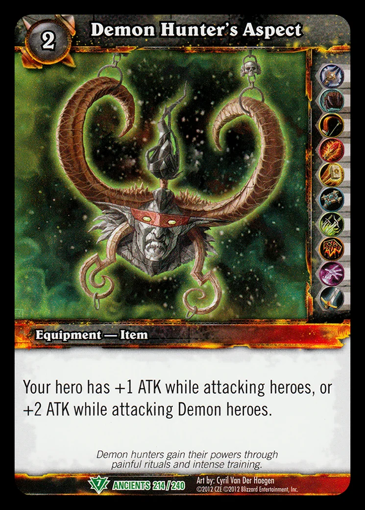 Card scan: Demon Hunter's Aspect