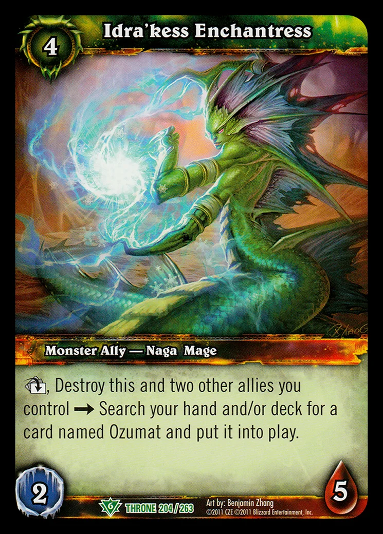 Card scan: Idra'kess Enchantress