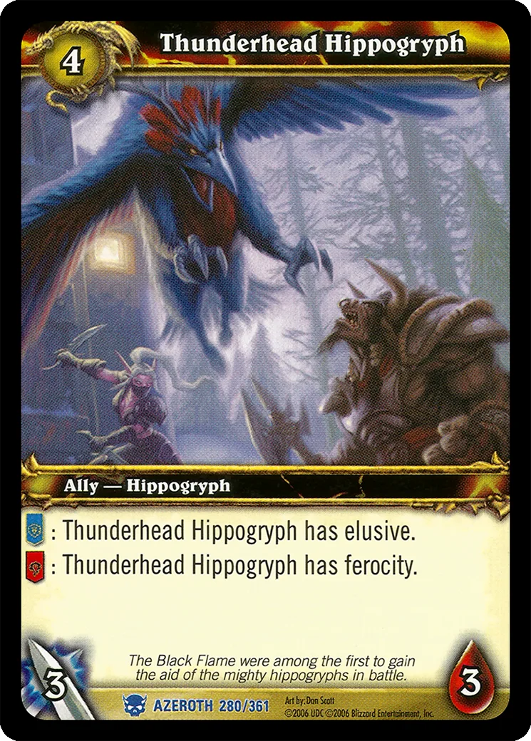 Card scan: Thunderhead Hippogryph