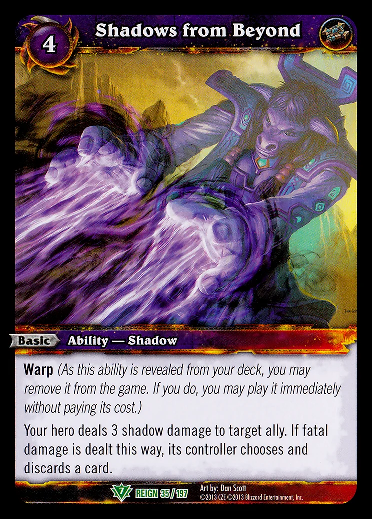 Card scan: Shadows from Beyond