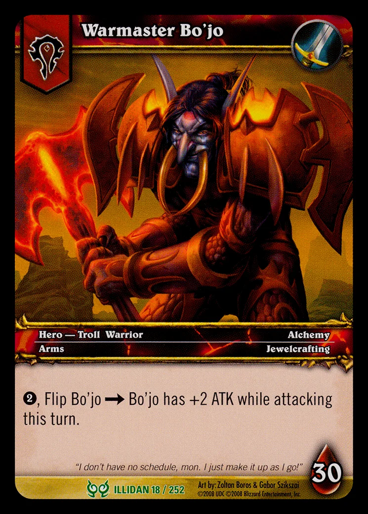 Card scan: Warmaster Bo'jo