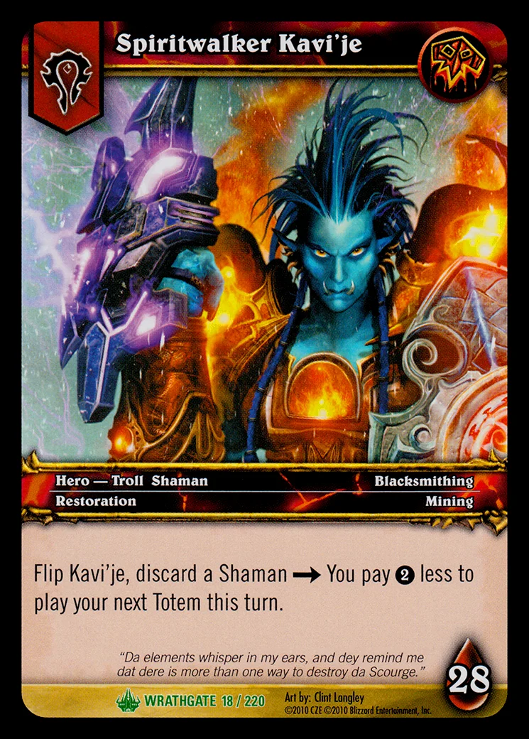 Card scan: Spiritwalker Kavi'je