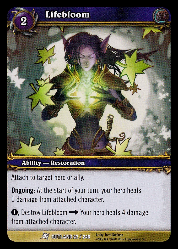 Card scan: Lifebloom
