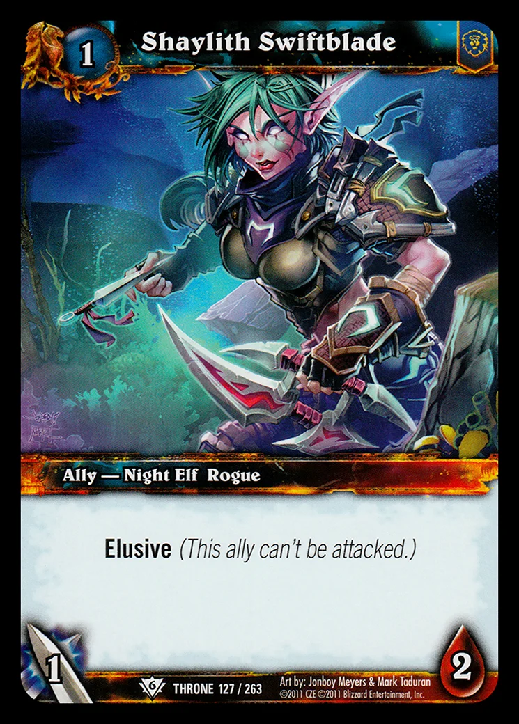 Card scan: Shaylith Swiftblade
