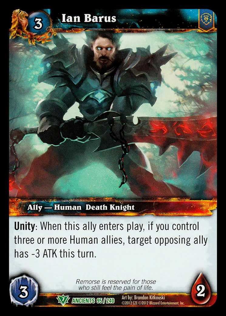 Card scan: Ian Barus