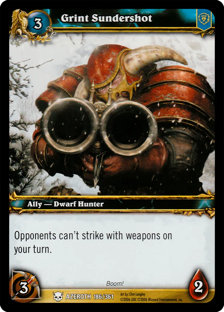 Card scan: Grint Sundershot