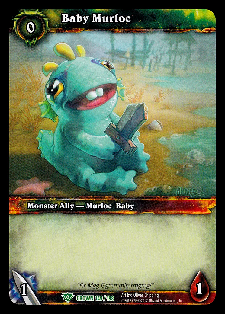 Card scan: Baby Murloc
