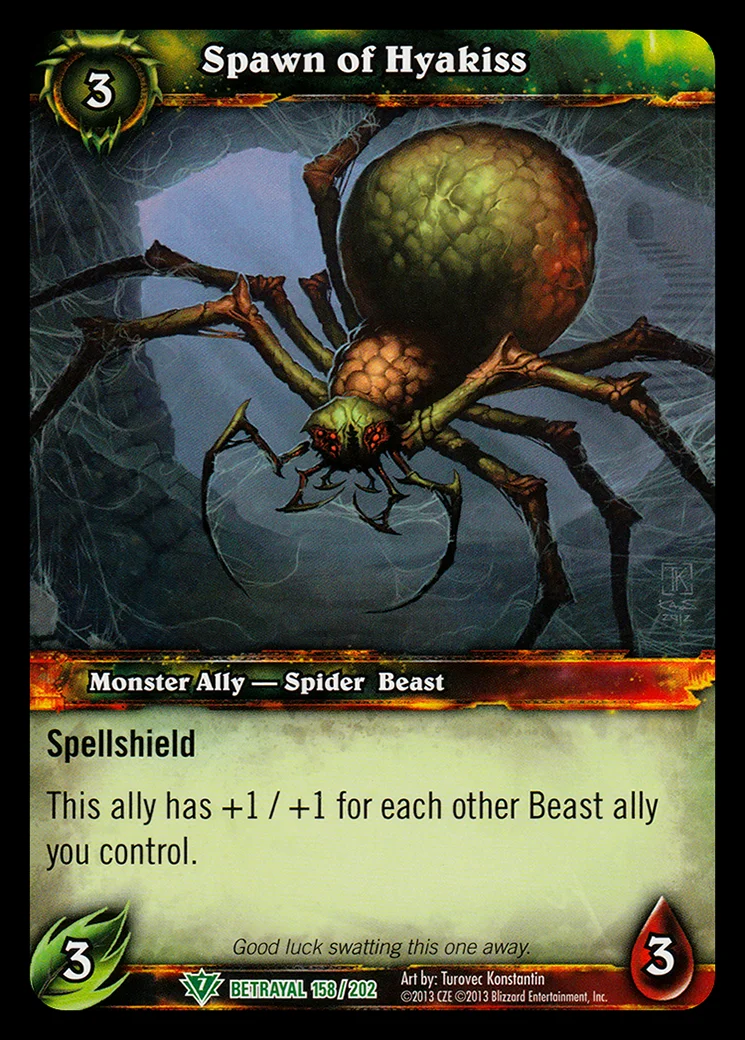 Card scan: Spawn of Hyakiss