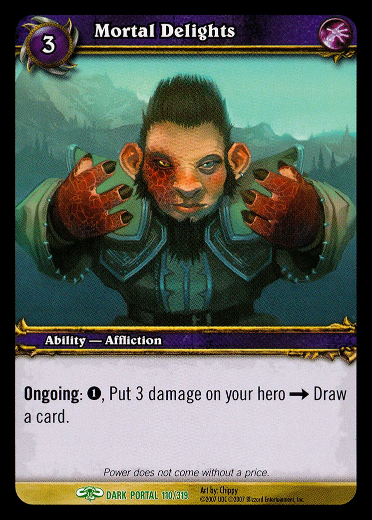 Card scan: Mortal Delights
