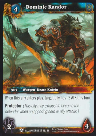 Card scan: Dominic Kandor