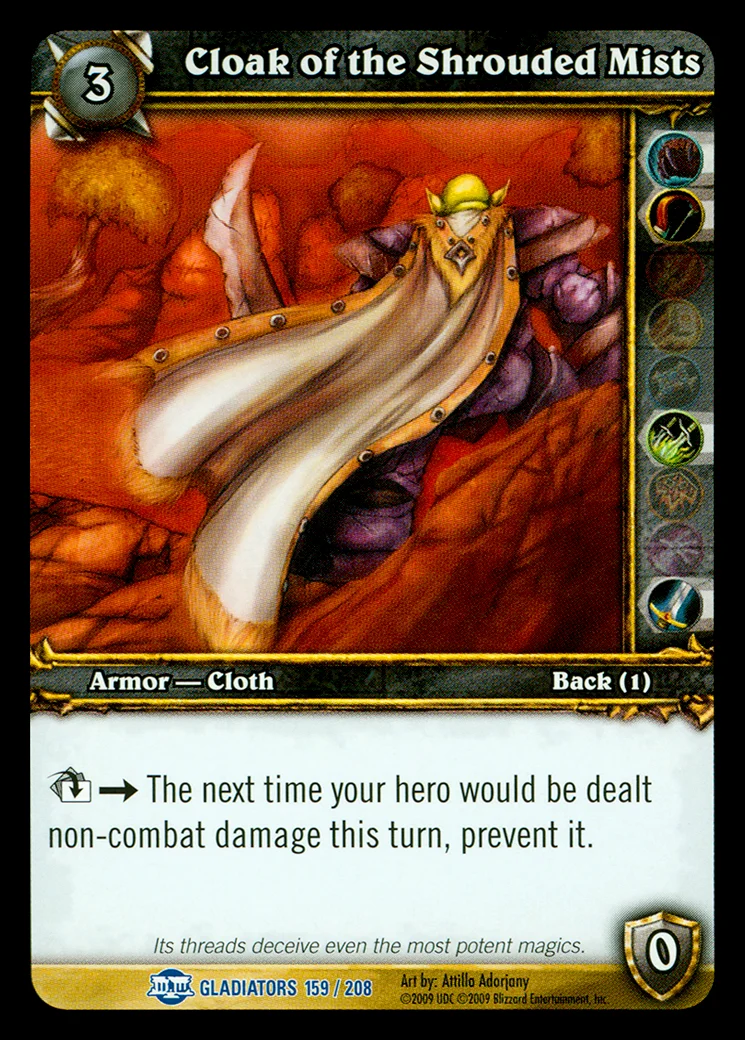 Card scan: Cloak of the Shrouded Mists