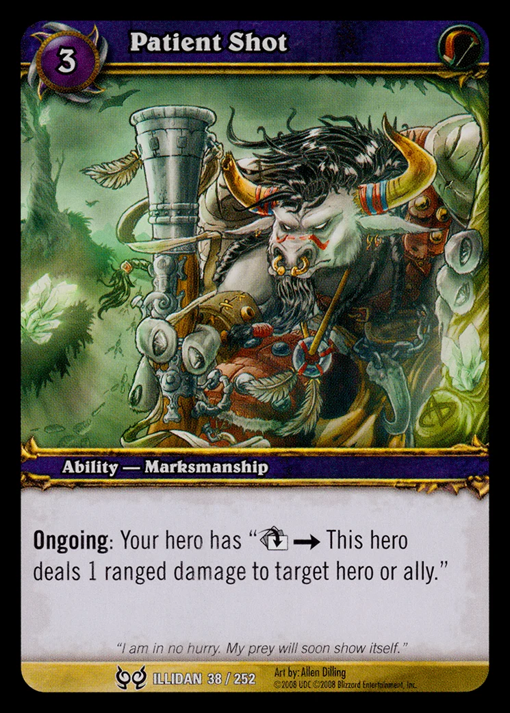 Card scan: Patient Shot