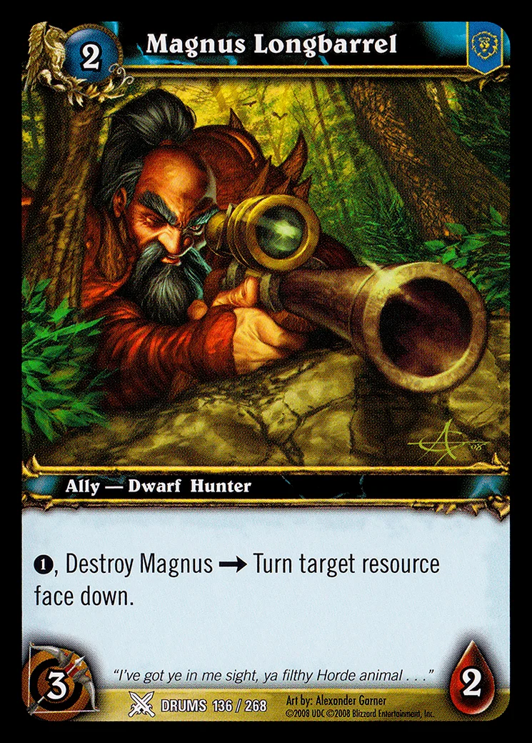 Card scan: Magnus Longbarrel