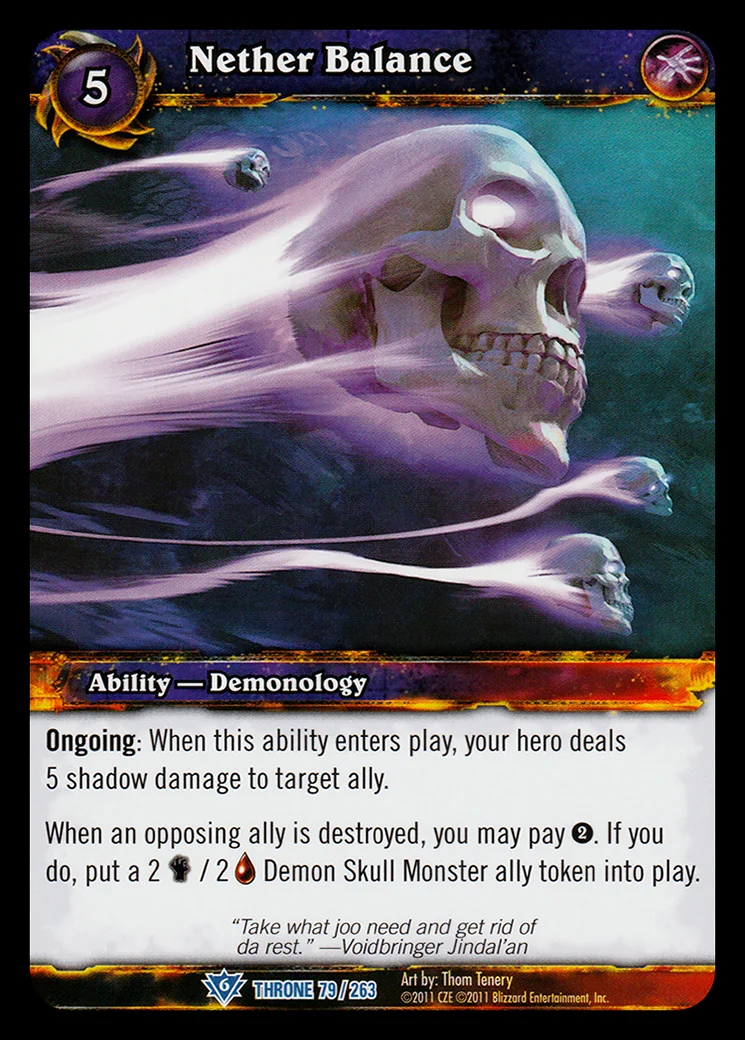 Card scan: Nether Balance