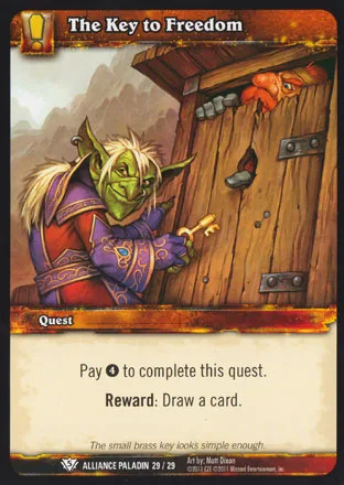 Card scan: The Key to Freedom