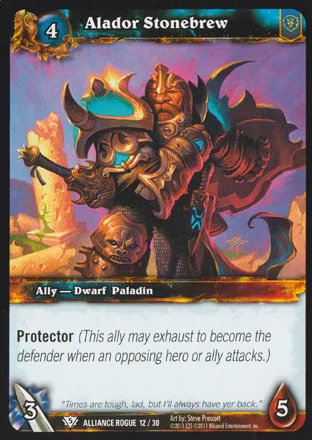 Card scan: Alador Stonebrew