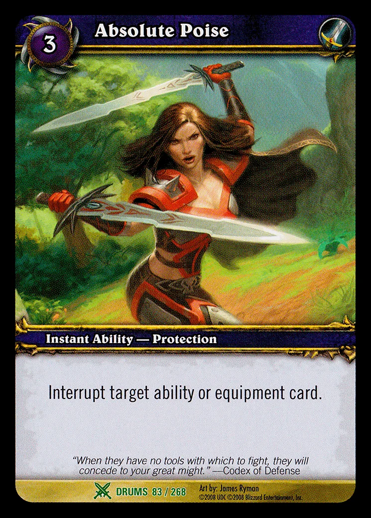 Card scan: Absolute Poise