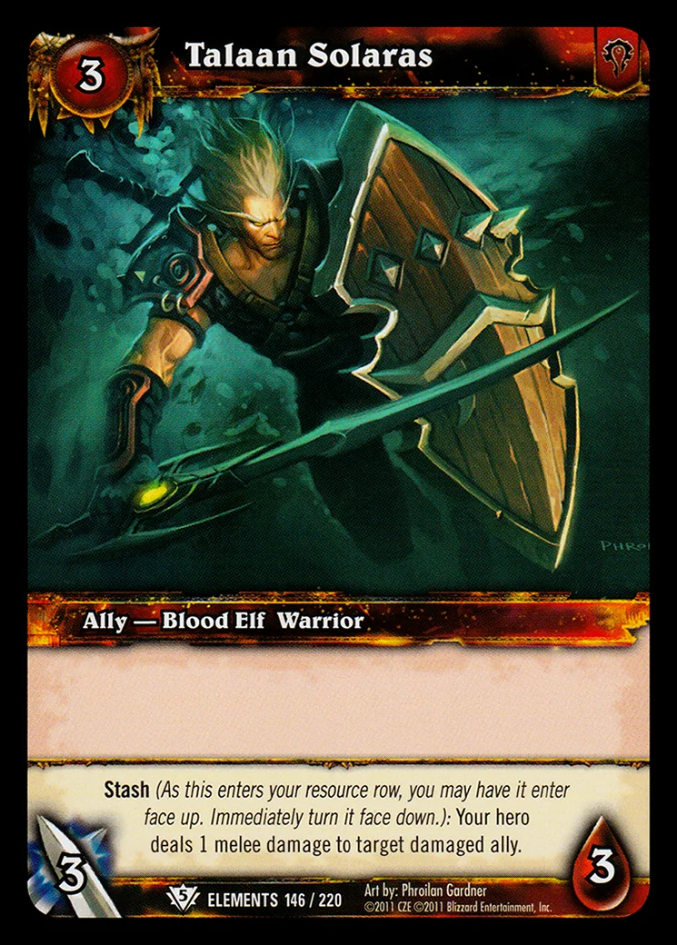 Card scan: Talaan Solaras