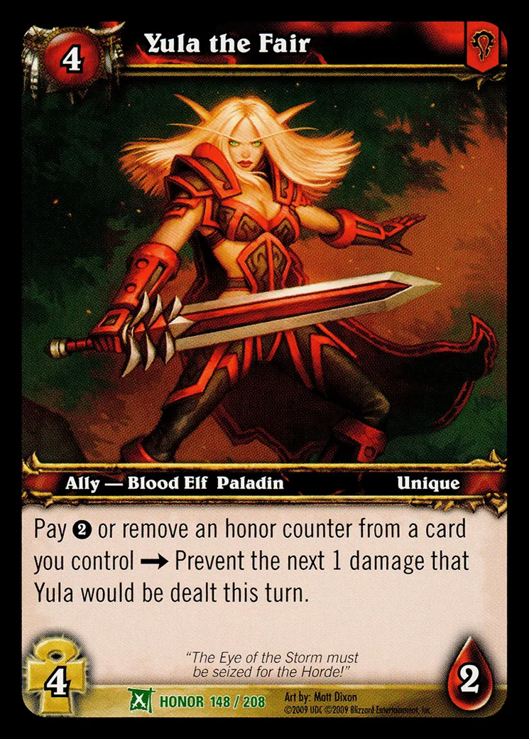 Card scan: Yula the Fair