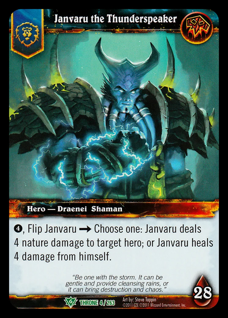 Card scan: Janvaru the Thunderspeaker