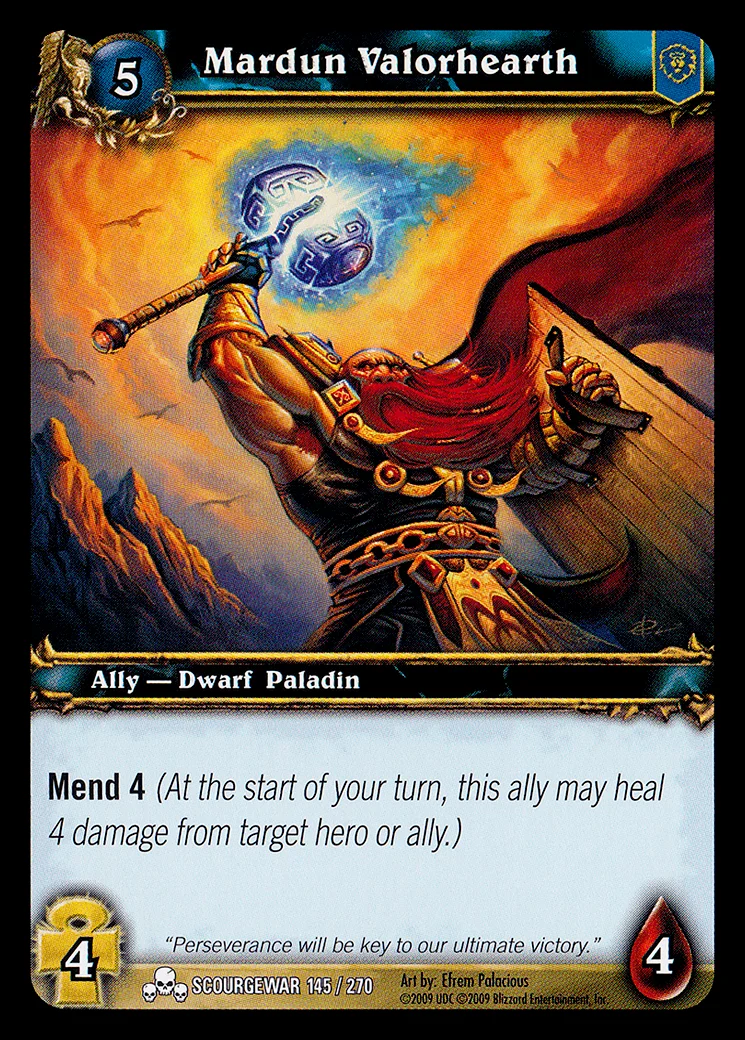 Card scan: Mardun Valorhearth