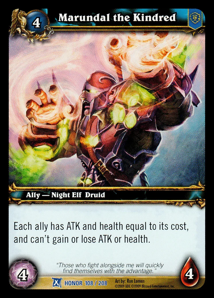 Card scan: Marundal the Kindred