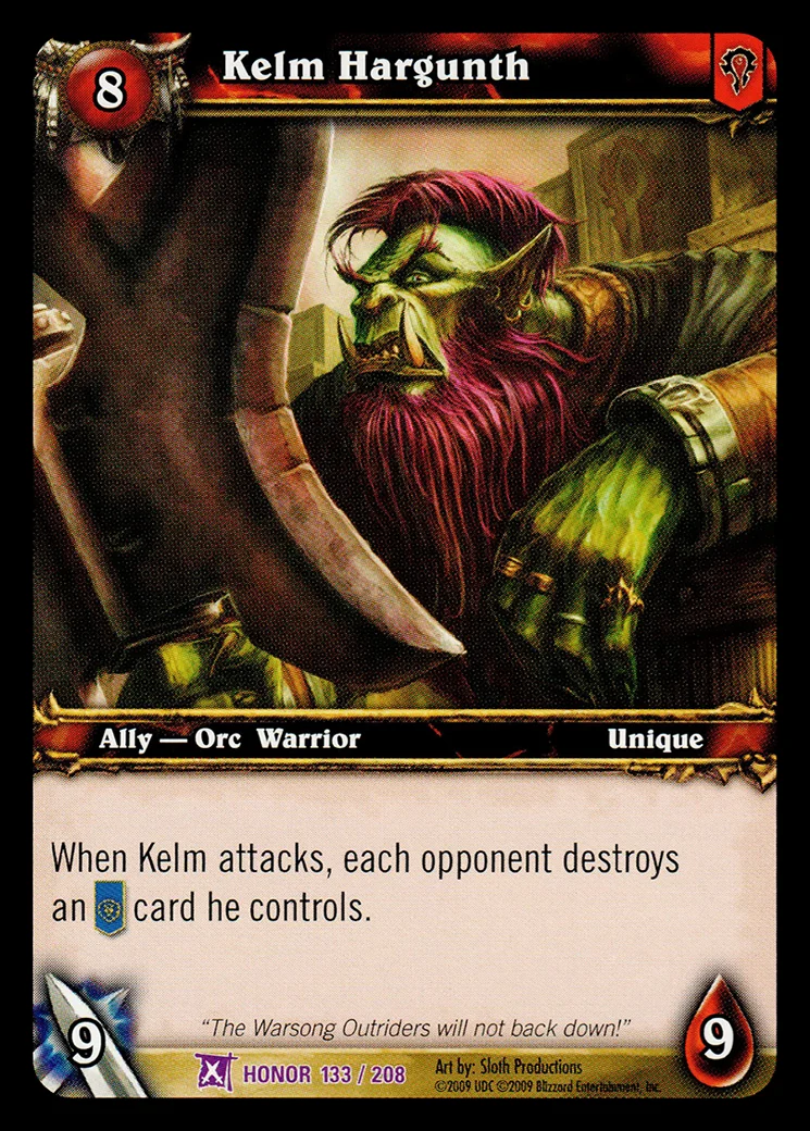 Card scan: Kelm Hargunth