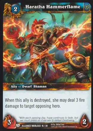 Card scan: Haratha Hammerflame