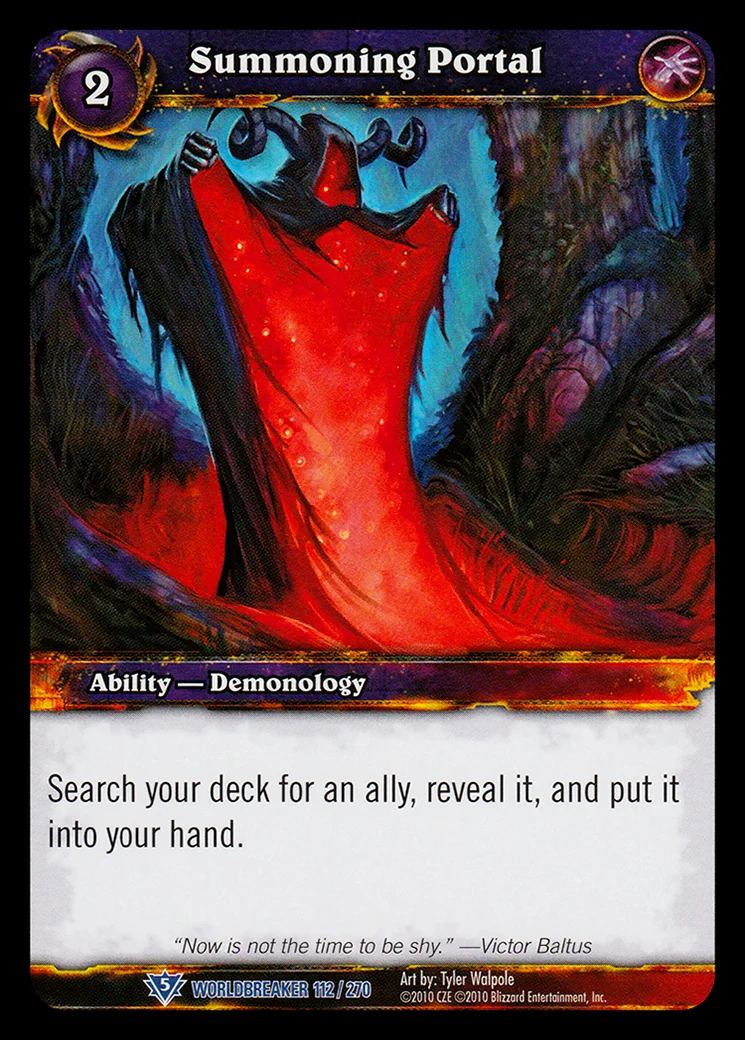 Card scan: Summoning Portal