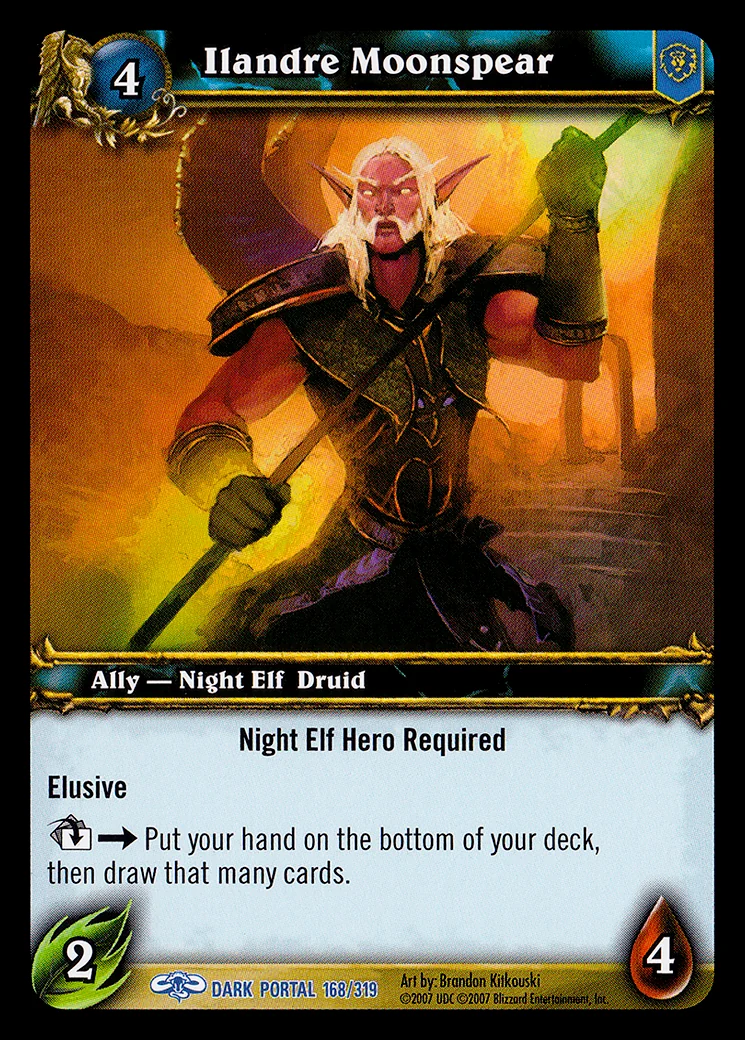 Card scan: Ilandre Moonspear