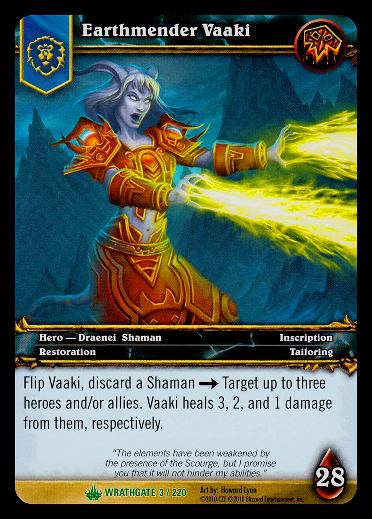 Card scan: Earthmender Vaaki
