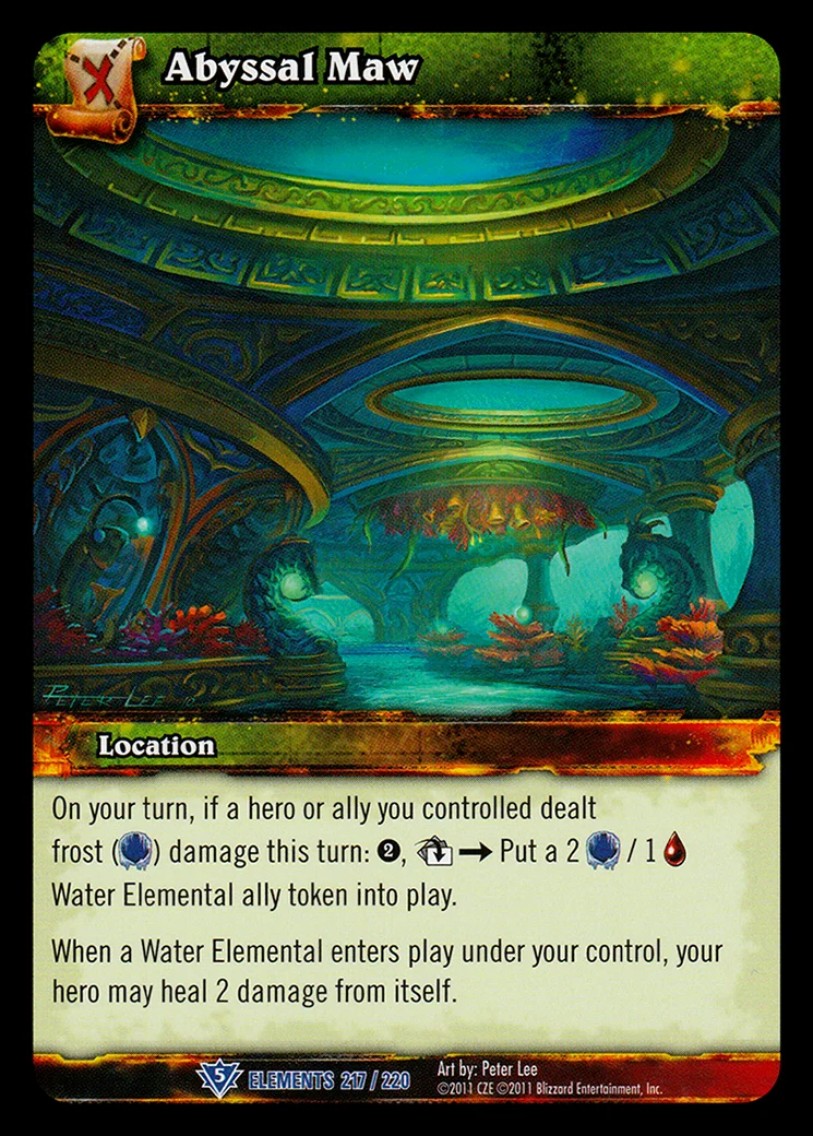 Card scan: Abyssal Maw
