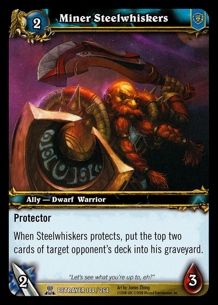 Card scan: Miner Steelwhiskers
