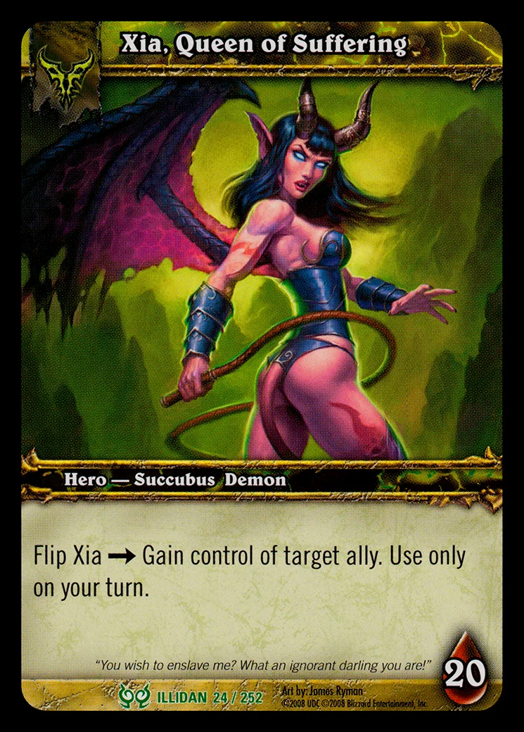 Card scan: Xia, Queen of Suffering