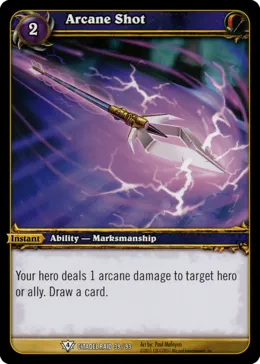 Card scan: Arcane Shot