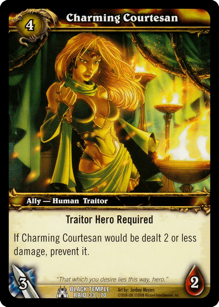Card scan: Charming Courtesan