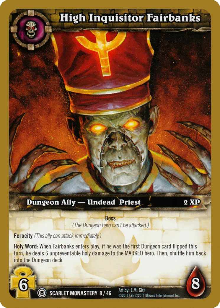 Card scan: High Inquisitor Fairbanks