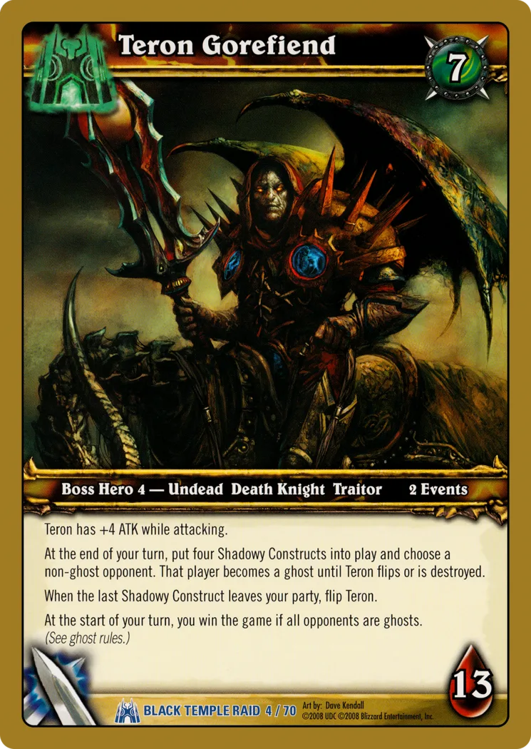 Card scan: Teron Gorefiend
