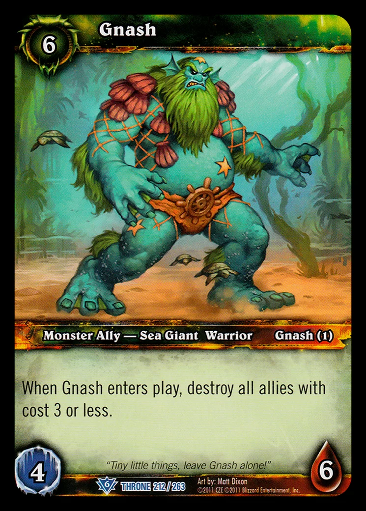 Card scan: Gnash