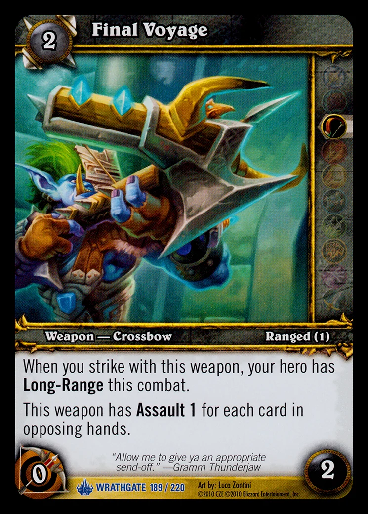 Card scan: Final Voyage