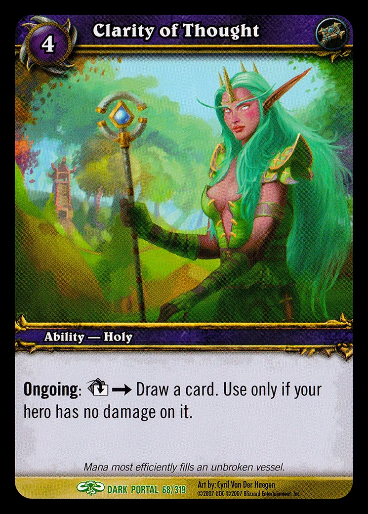 Card scan: Clarity of Thought