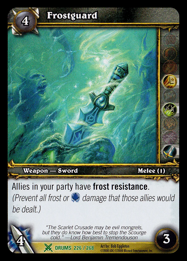 Card scan: Frostguard