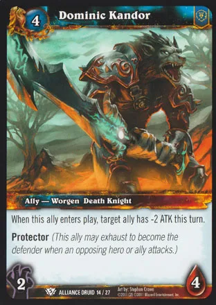 Card scan: Dominic Kandor