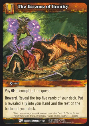 Card scan: The Essence of Enmity