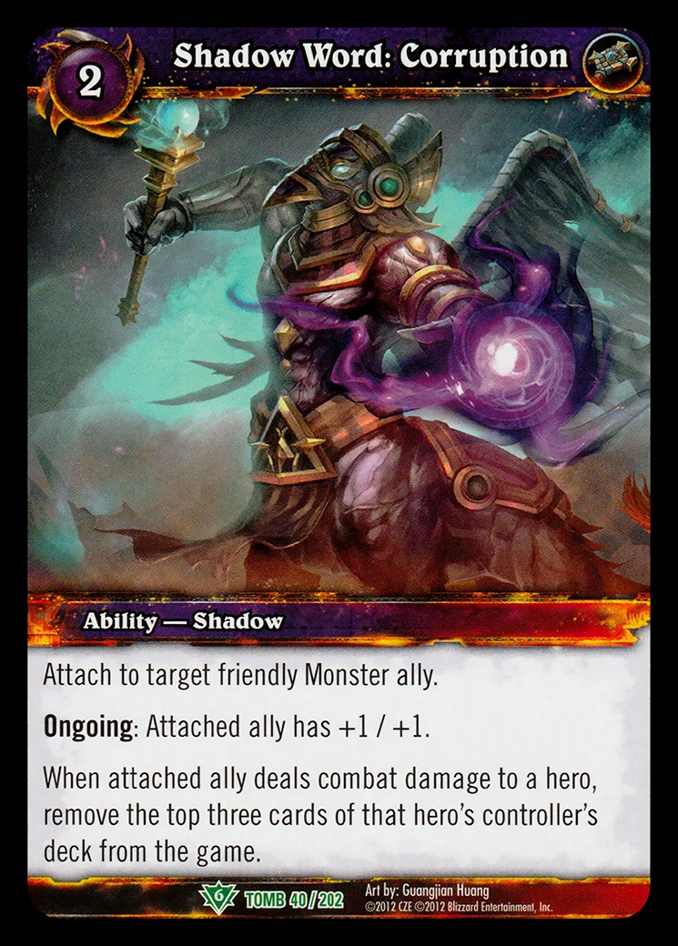 Card scan: Shadow Word: Corruption