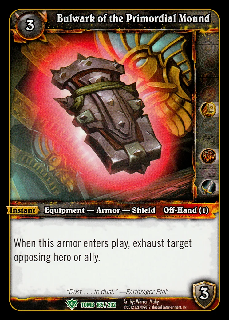 Card scan: Bulwark of the Primordial Mound